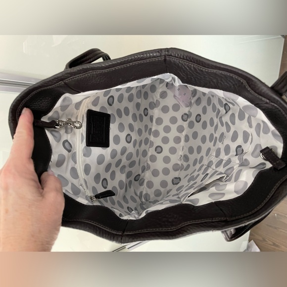 Coach dark brown shoulder bag - Picture 6 of 9